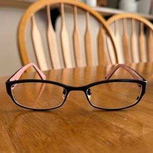 Coach Black and Pink Glasses FRAMES & CASE